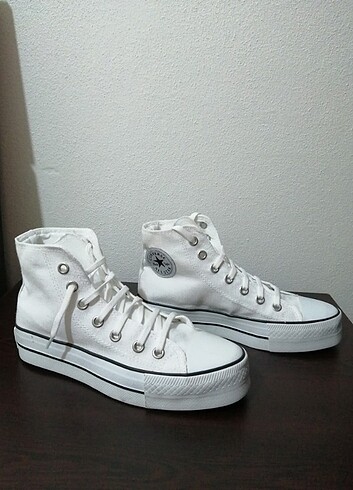38 Beden beyaz Renk 38 no beyaz converse