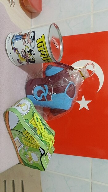 Tipitip teneke kumbara Trabzonspor lisanslı kumbara Spor ayakkab
