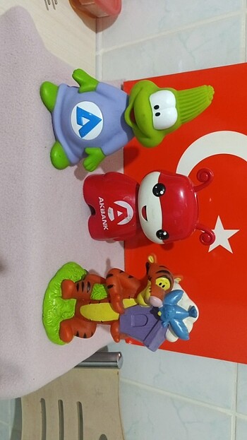 Koleksiyonluk ikinci el kumbaralar Aygaz Akbank kaplan tiger alt