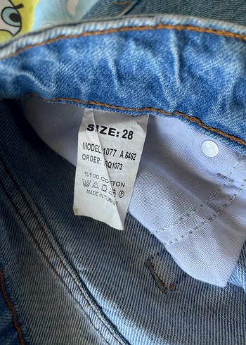 28 Beden kot pantolon
