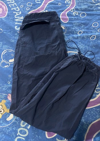 paraşüt Lacivert Pantolon