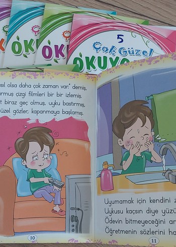 Beden Çok Güzel Okuyorum Serisi 1. sınıf hikaye kitapları