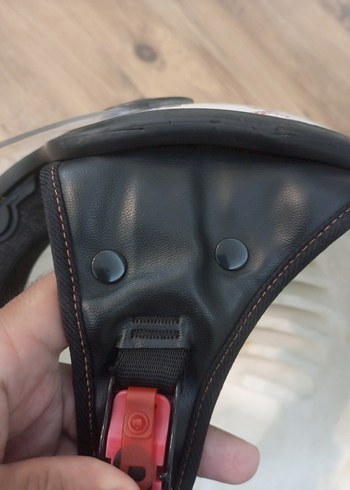 Renkli Baskılı Seramik Motosiklet Kaskı - Görsel 9