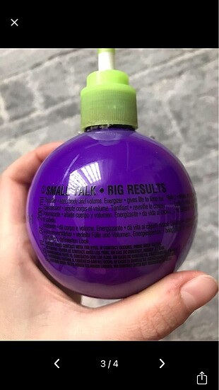  Beden Tigi Bed Head Small Talk