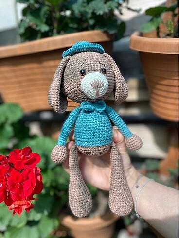 Beden Renk Köpek Amigurumi