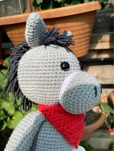  Beden Renk Eşek Amigurumi