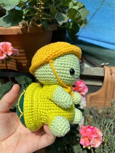  İzci Kaplumbağa Amigurumi