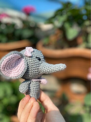  Şirin Fil Amigurumi