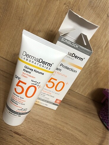 Dermaderm güneş kremi