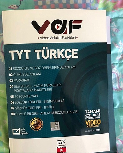 Tyt Türkçe vaf