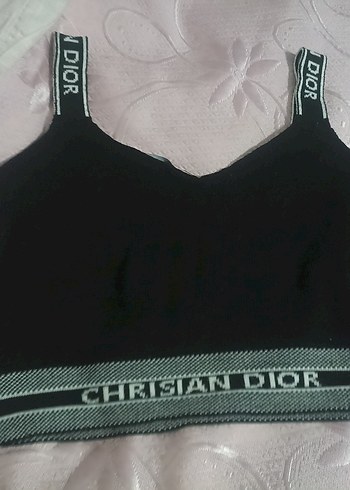 Christian Dior Siyah Sporcu Sütyeni