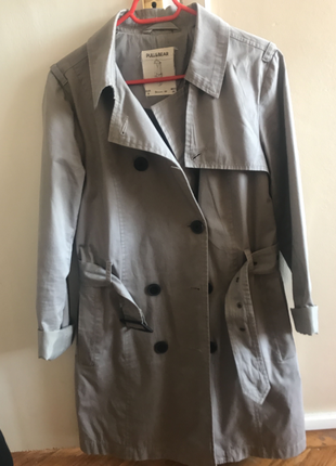 s Beden Gri trenchcoat