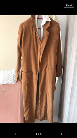 s Beden Bileklere kadar trenchcoat