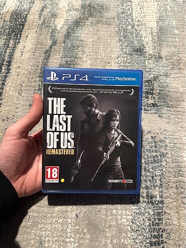The Last Of Us remastered PS4 CD