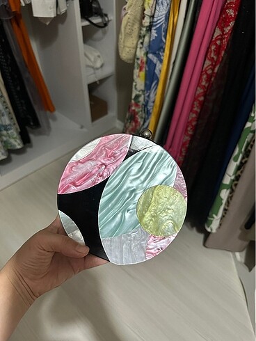 Zara mermer desen çanta