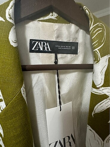 xl Beden Zara keten blazer