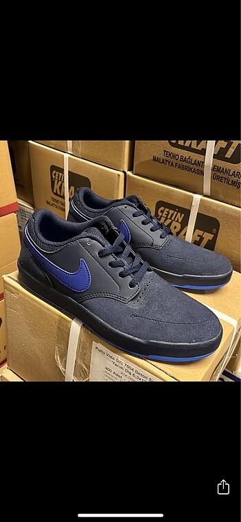 Sıfır Orjinal Süet Nike Çocuk Ayakkabısı