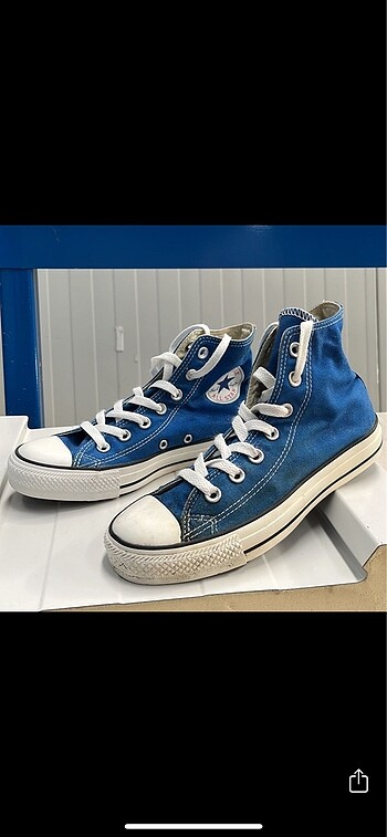 37 Beden Sıfır Orjinal Lacivert Converse