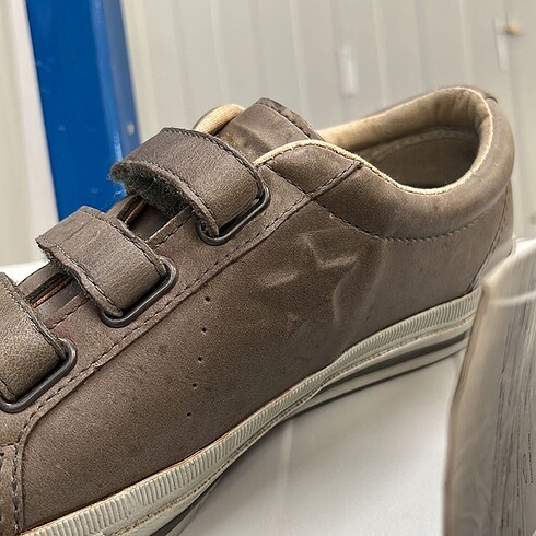 36 Beden kahverengi Renk Orjinal Sıfır Deri Converse