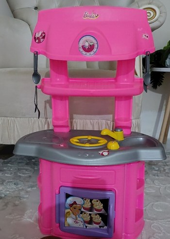 Renkli Pembe Oyuncak Mutfak Seti - Görsel 14