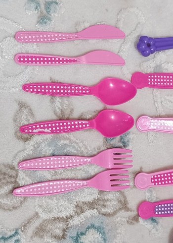 Renkli Pembe Oyuncak Mutfak Seti - Görsel 7