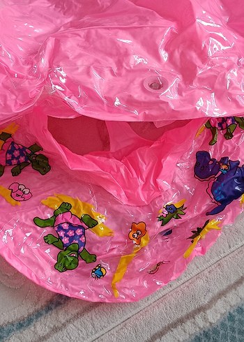 gölgelikli bebek yüzme simidi - Görsel 5