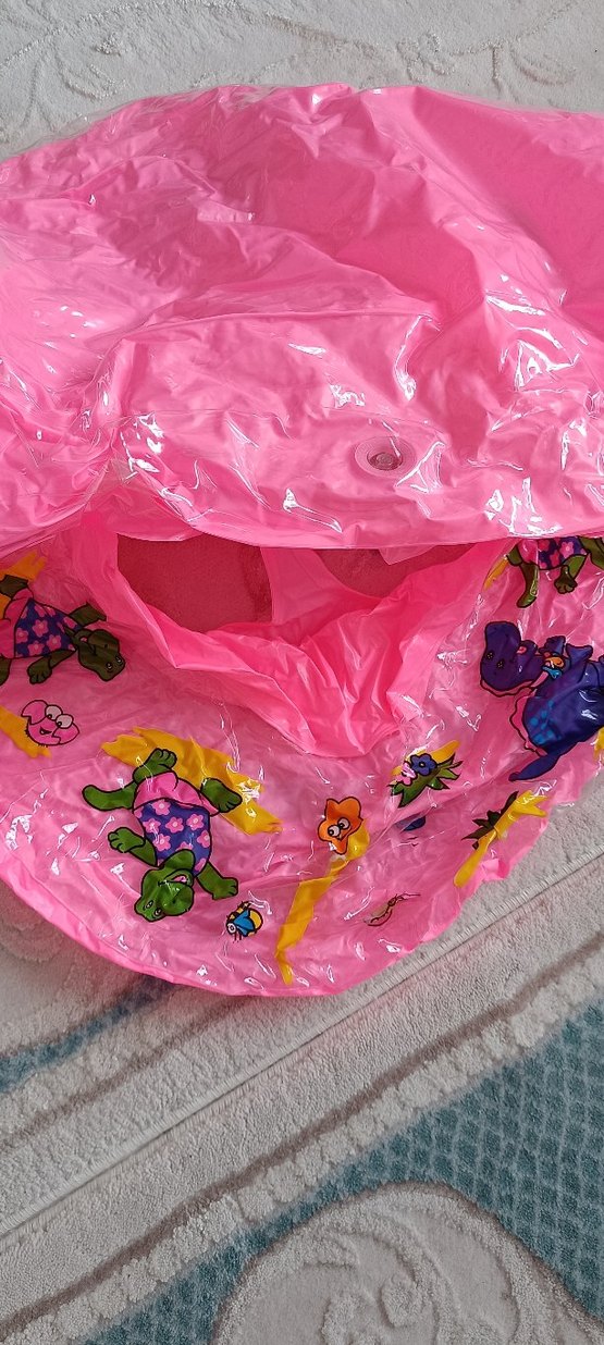 gölgelikli bebek yüzme simidi - Görsel 5