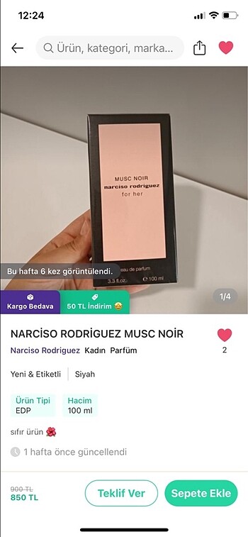 Narciso Rodriguez 8 ADET