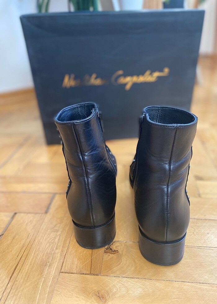 Kadın Deri Bot - Görsel 5