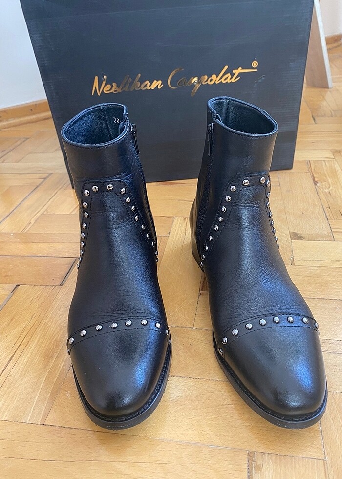 Kadın Deri Bot - Görsel 3