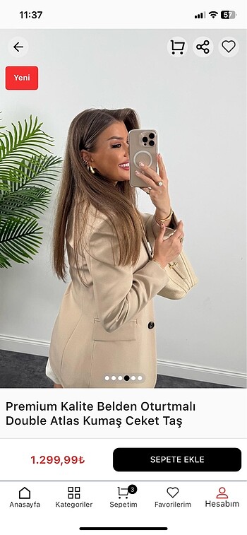 Blazer Ceket - Görsel 5