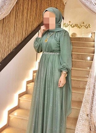 Yeşil abiye