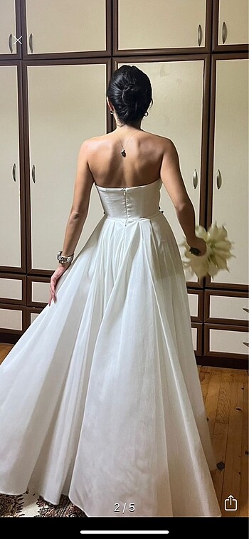 Cengiz aktürk beyaz abiye - Görsel 5