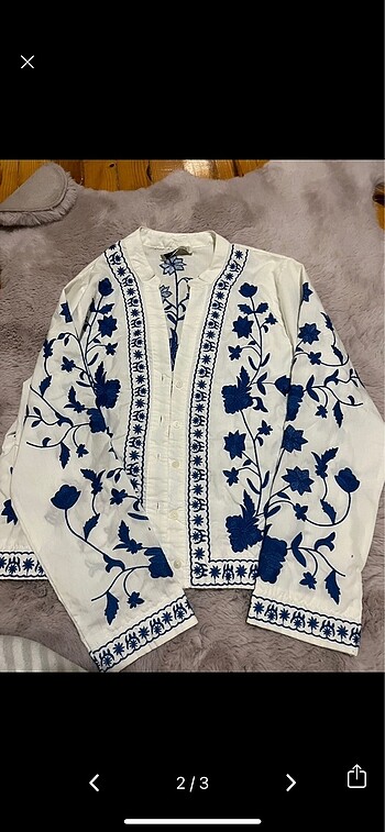 Etnik tasarım ceket - Görsel 2