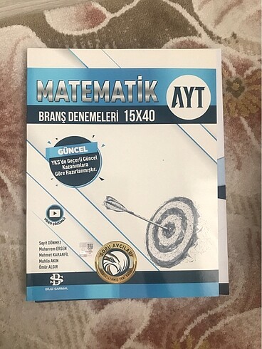 BİLGİ SARMAL AYT MATEMATİK DENEMESİ