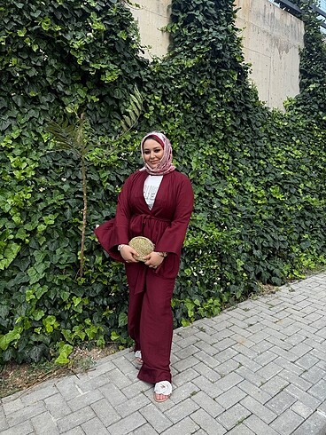 xl Beden Bordo takım