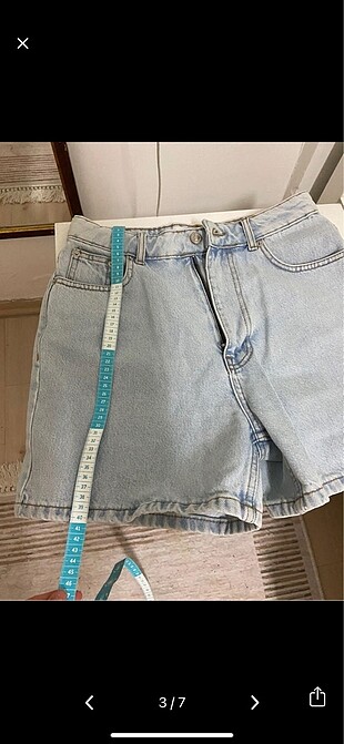 s Beden Topshop mom jean şort