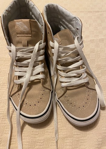 Bej Kadın vans Spor Ayakkabı