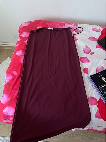 Pullandbear Bordo Etek