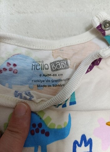 HelloBaby Bebek yazlık tulum 