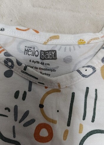 HelloBaby Bebek yazlık tulum 