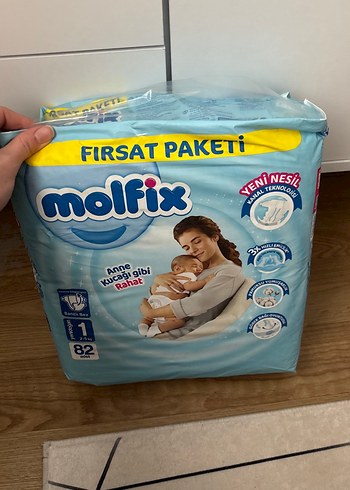 Molfix Fırsat Paketi Bebek Bezi 82'li - Görsel 2