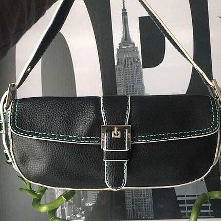 Mango vintage baget çanta