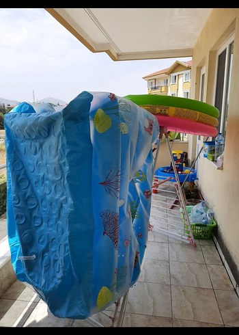 Mavi Pastel Çocuk Şişme Havuzu - Görsel 5