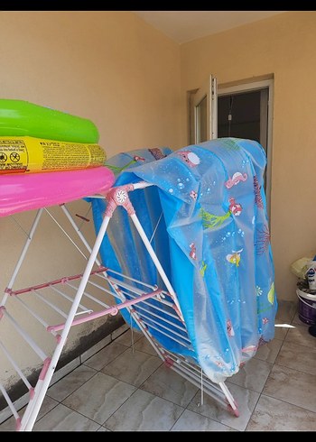 Mavi Pastel Çocuk Şişme Havuzu - Görsel 2