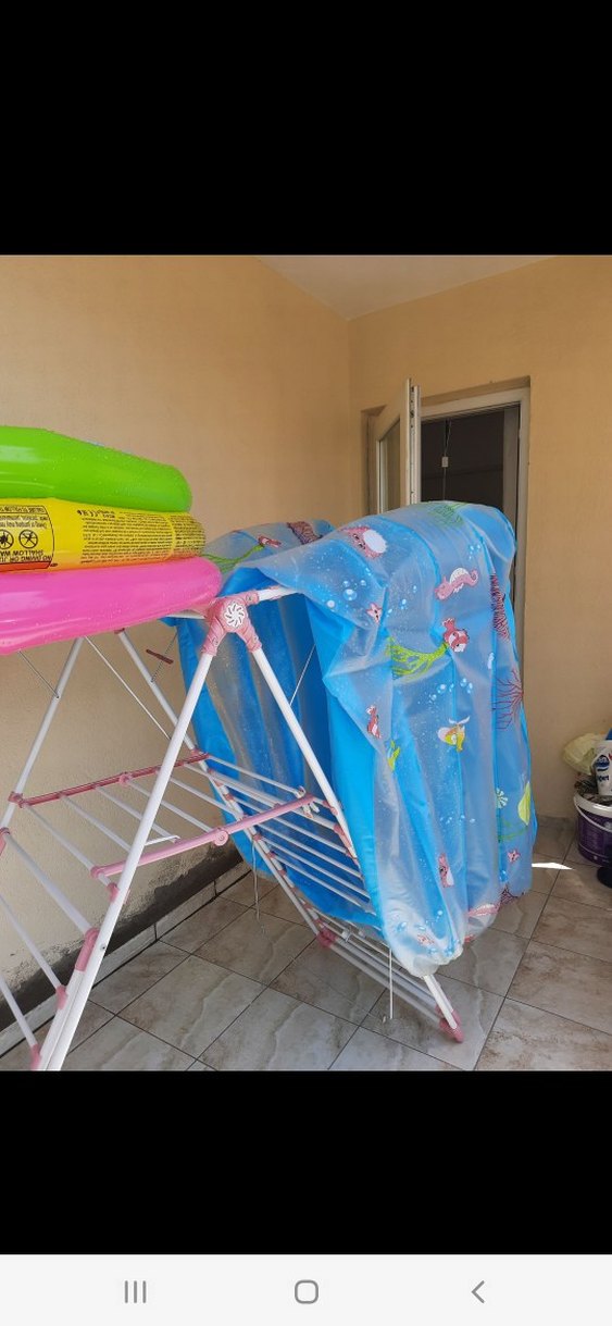 Mavi Pastel Çocuk Şişme Havuzu - Görsel 2