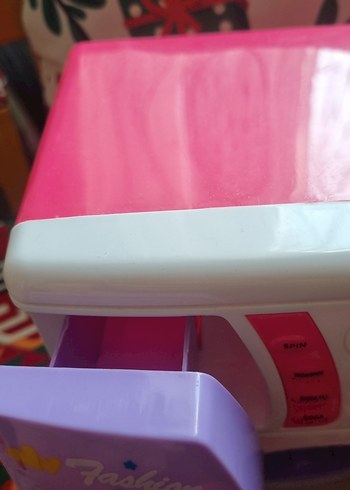 Beden Renk sesli ışıklı,pilli, çamaşır makinesi