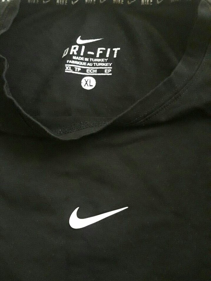 Siyah Nike Dri-Fit tshirt - Görsel 2