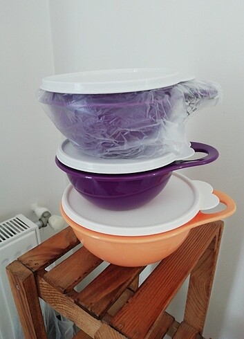 Tupperware 3 lü ser