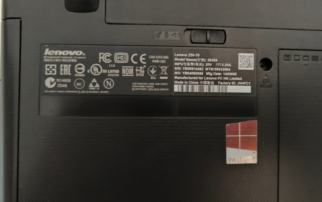 Lenovo z50-70 Dizüstü Bilgisayar - Görsel 4